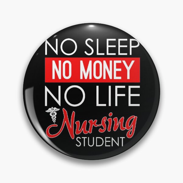 Item preview, No Sleep No Money No Life Funny Nursing Student Rn designed and sold by ferverena4.
