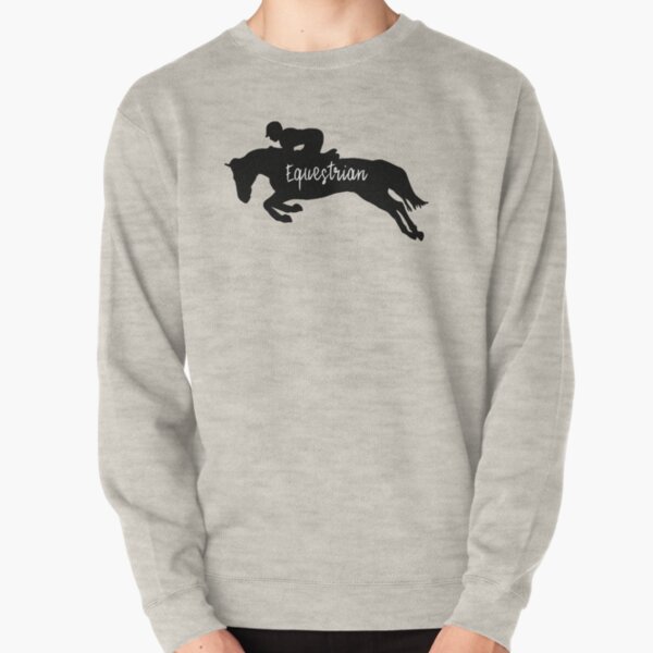 Equestrian Silhouette Pullover Sweatshirt
