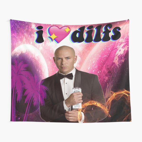 I love dilfs Tapestry