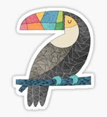 Tucan chilling Sticker