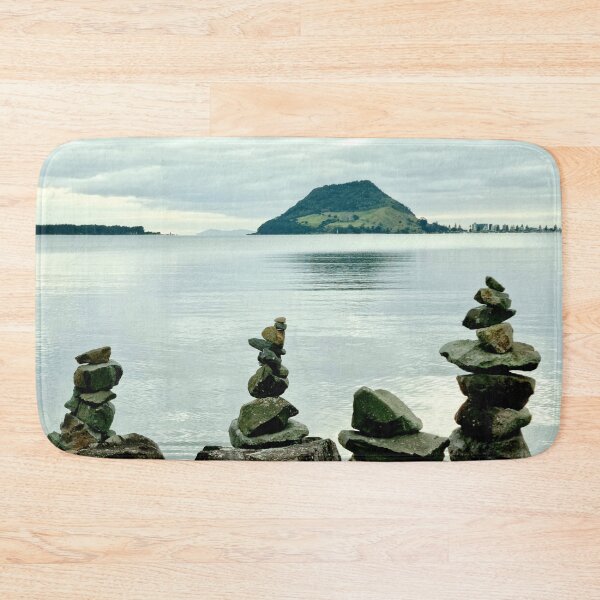 Item preview, STONE STATUES WITH MOUNT VIEW designed and sold by Steffi August.