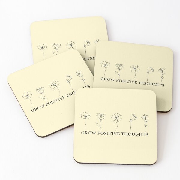 Item preview, Grow Positive Thoughts-Essential T-shirt, Sticker designed and sold by Lv28021.