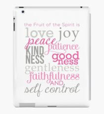 The Fruit of the Spirit, Galatians 5:22 iPad Case/Skin