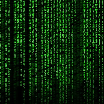 Artwork thumbnail, The Matrix Code by Art Shadow