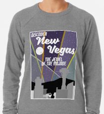 Vintage New Vegas Skyline Leichter Pullover