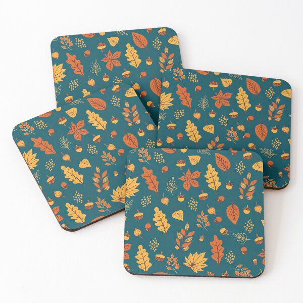 Item preview, Autumn Pattern, Orange Autumn Pattern, Autumn Pattern, Autumn, Orange, Floral, Pattern designed and sold by graphic-genie.
