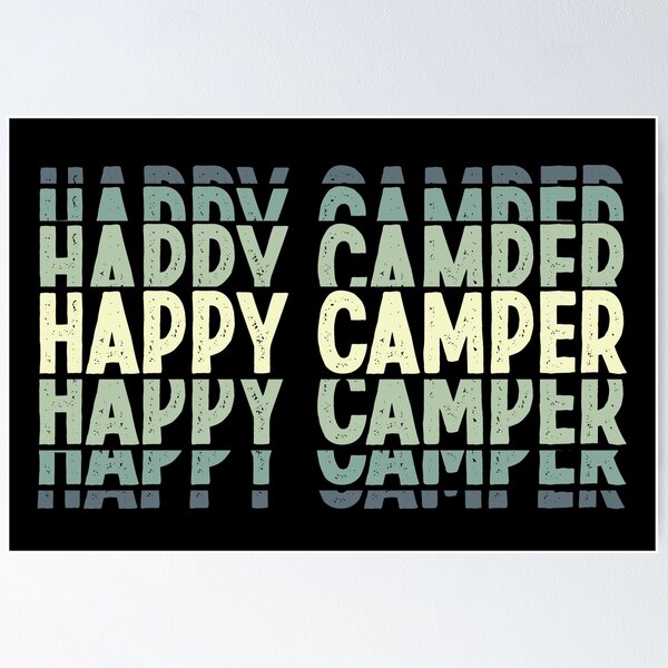 Item preview, Happy Camper designed and sold by ChrisMichaelis.