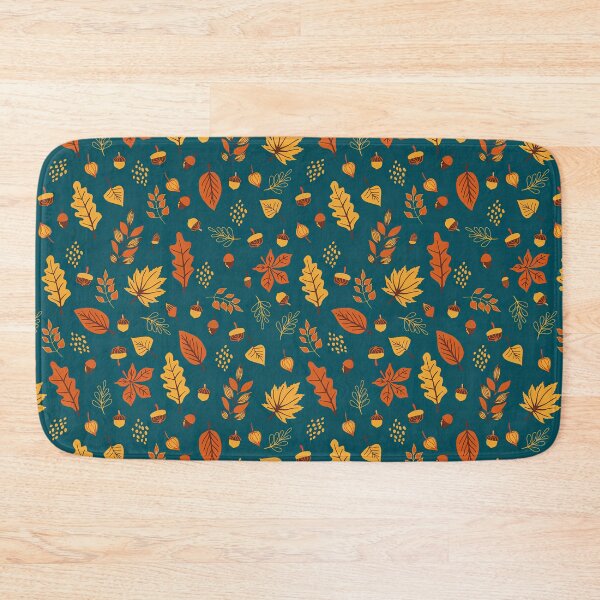 Item preview, Autumn Pattern, Orange Autumn Pattern, Autumn Pattern, Autumn, Orange, Floral, Pattern designed and sold by graphic-genie.