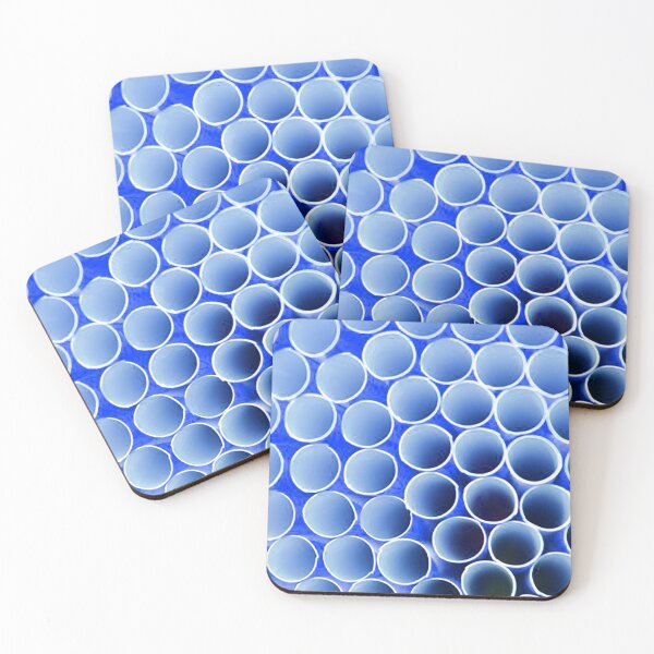 Item preview, Blue straws closeup,  designed and sold by Nostrathomas66.