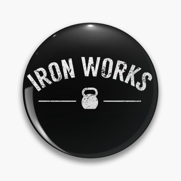 Item preview, Iron Works (Kettlebell) designed and sold by hotsaucefactory.
