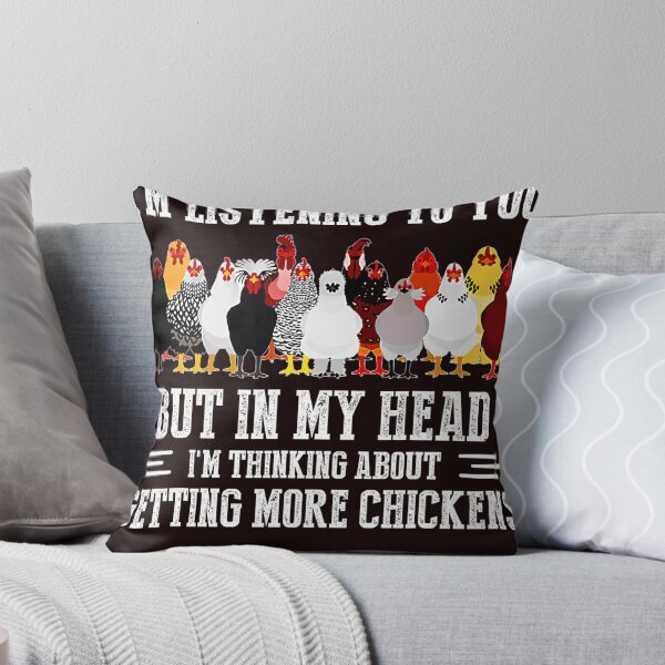 Item preview, Chicken I Might Look Like I'm Listening To You But In My Heart designed and sold by tranminhthuan19.