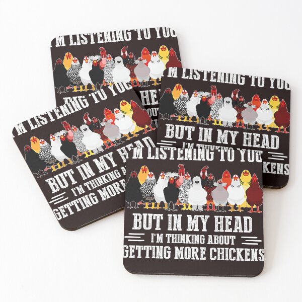 Item preview, Chicken I Might Look Like I'm Listening To You But In My Heart designed and sold by tranminhthuan19.