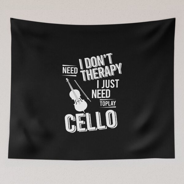 Item preview, I don't need therapy i just need to play Cello designed and sold by bestteez.