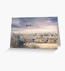Vulcan Winter Greeting Card