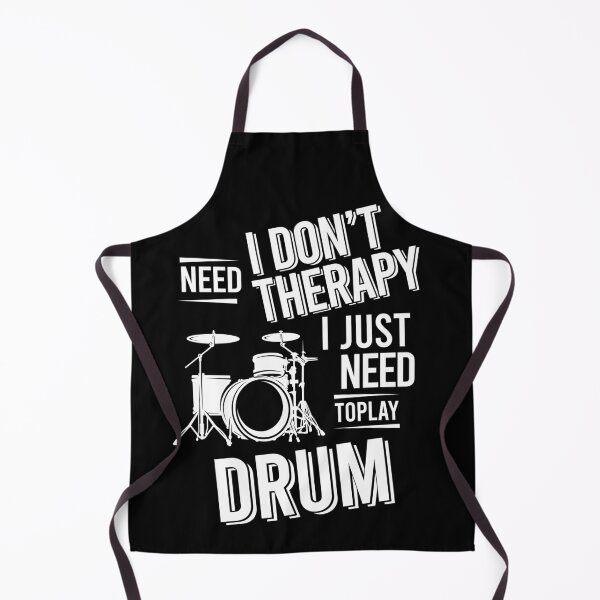 Item preview, I don't need therapy i just need to play Drum designed and sold by bestteez.
