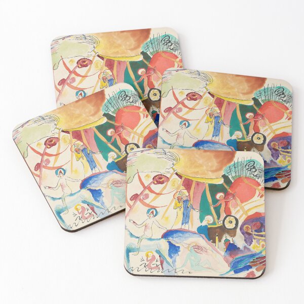 Item preview, Wassily Kandinsky "Draft for ‘All Saints II (composition with saints)’ " designed and sold by sunny-007.