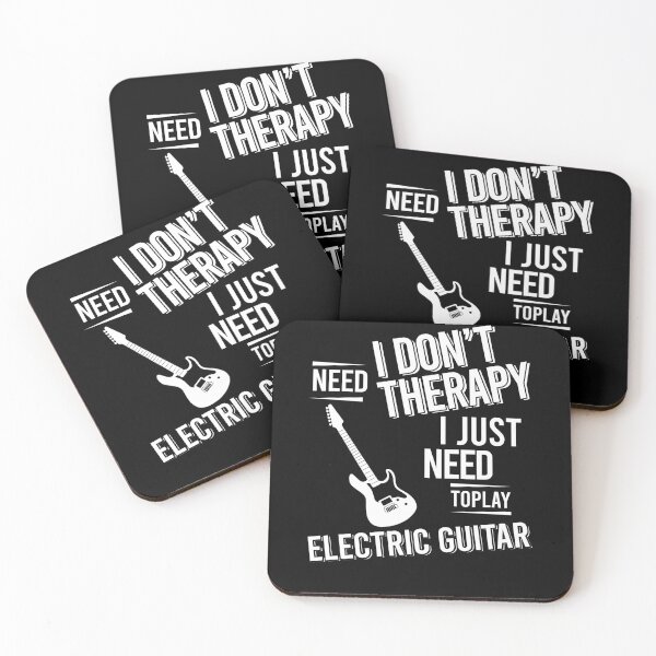 Item preview, I don't need therapy i just need to play Electric Guitar designed and sold by bestteez.