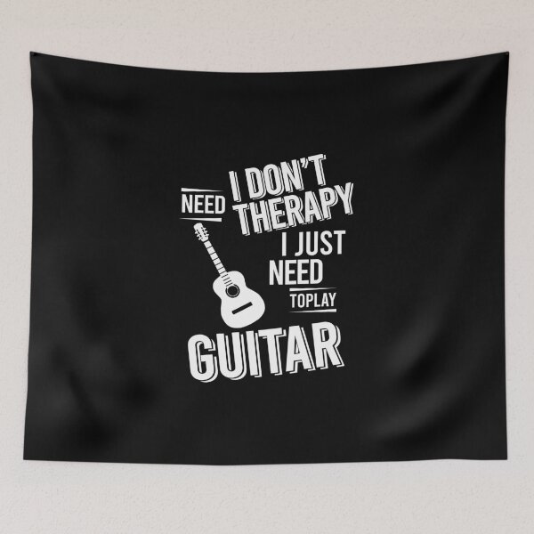 Item preview, I don't need therapy i just need to play Guitar designed and sold by bestteez.