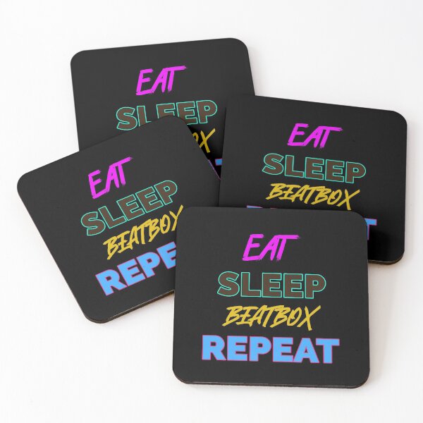 Item preview, eat sleep beatbox repeat designed and sold by fhodgson.