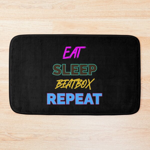 Item preview, eat sleep beatbox repeat designed and sold by fhodgson.