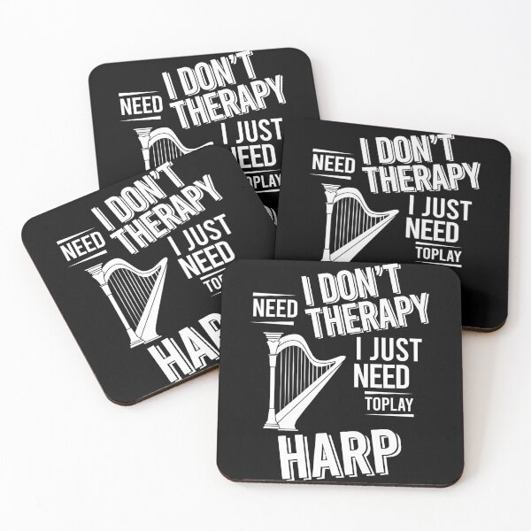 Item preview, I don't need therapy i just need to play Harp designed and sold by bestteez.