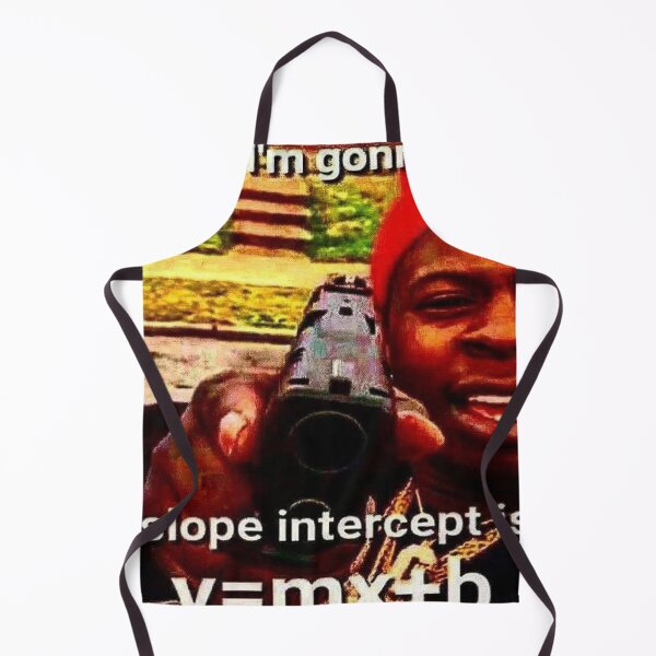 Item preview, Math Slope Intercept Meme designed and sold by RarePNGs.