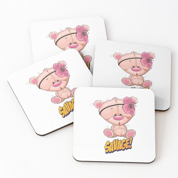 Item preview, Pink Bear Awesome Cute Kawaii Cartoon designed and sold by FiveNiches.
