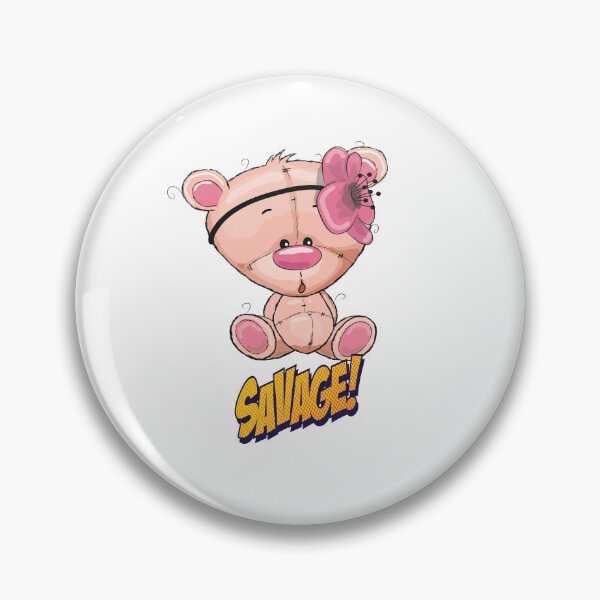 Item preview, Pink Bear Awesome Cute Kawaii Cartoon designed and sold by FiveNiches.