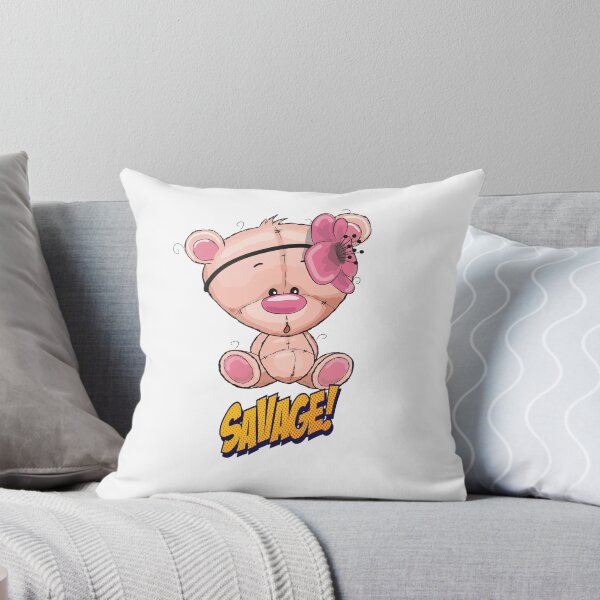 Item preview, Pink Bear Awesome Cute Kawaii Cartoon designed and sold by FiveNiches.