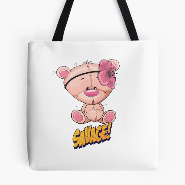 Item preview, Pink Bear Awesome Cute Kawaii Cartoon designed and sold by FiveNiches.