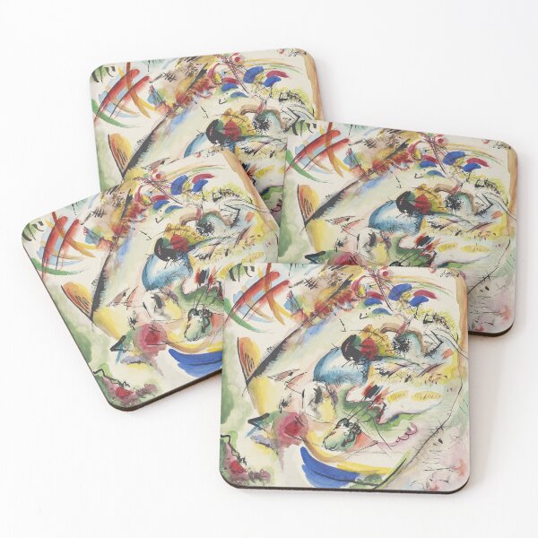 Item preview, Wassily Kandinsky "Draft for ‘Dreamy Improvisation’ " designed and sold by sunny-007.