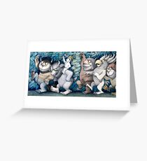 Where the wild things are Rumpus Greeting Card