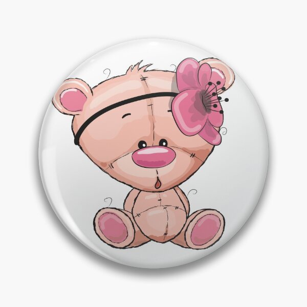 Item preview, Pink Bear Cute Kawaii Cartoon designed and sold by FiveNiches.