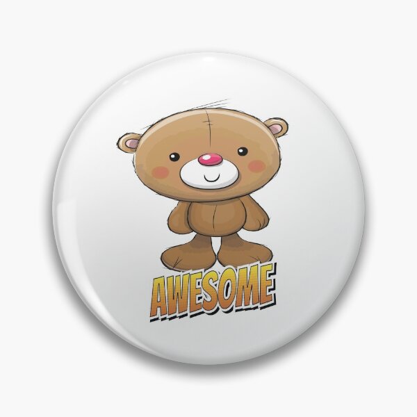 Item preview, Bear Awesome Cute Kawaii Cartoon designed and sold by FiveNiches.