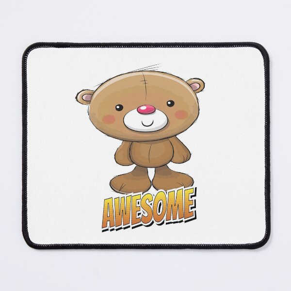 Item preview, Bear Awesome Cute Kawaii Cartoon designed and sold by FiveNiches.