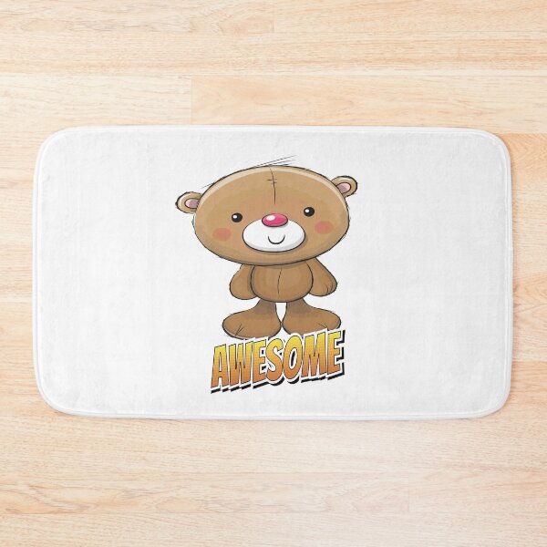 Item preview, Bear Awesome Cute Kawaii Cartoon designed and sold by FiveNiches.