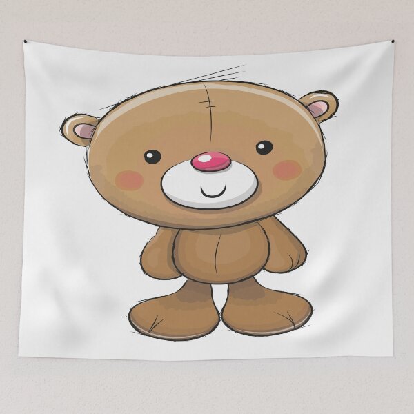 Item preview, Bear Cute Kawaii Cartoon designed and sold by FiveNiches.