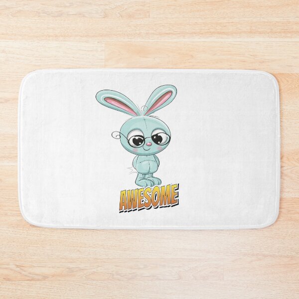 Item preview, Bunny Rabbit Awesome Cute Kawaii Cartoon designed and sold by FiveNiches.