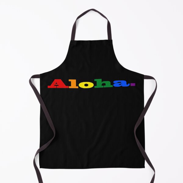 Item preview, Aloha Pride Rainbow Flag LGBTQ Hawaii designed and sold by MOP-tees.