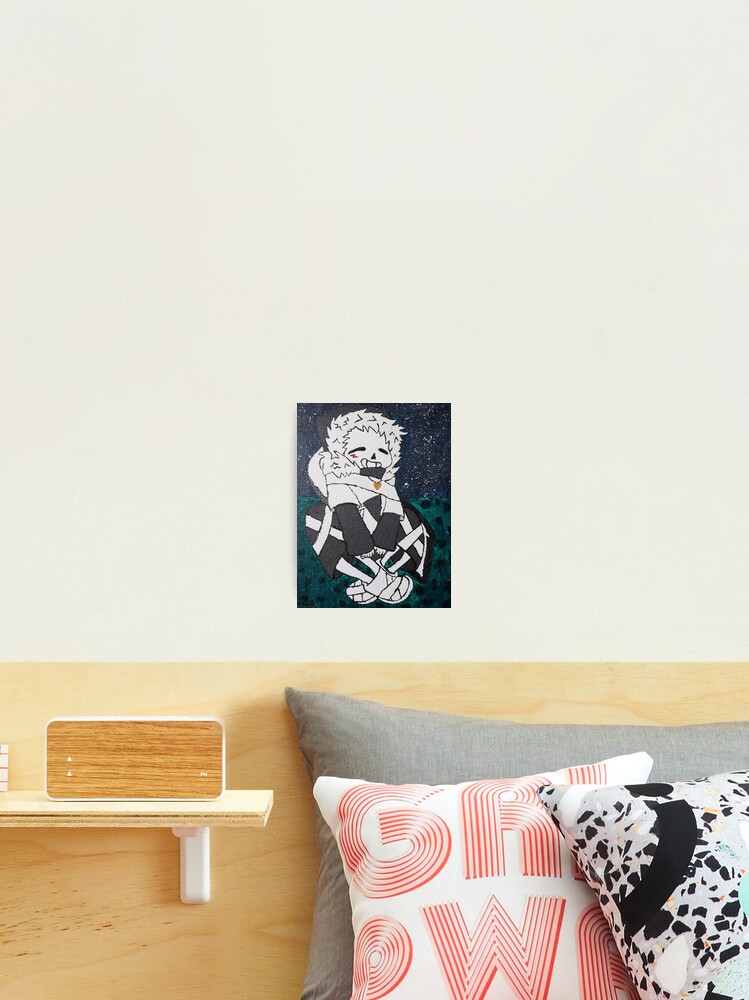 Human Cross Sans Canvas Print for Sale by Lovierieee