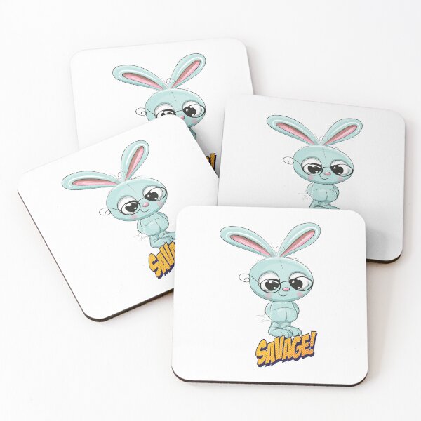 Item preview, Bunny Rabbit Awesome Cute Kawaii Cartoon designed and sold by FiveNiches.
