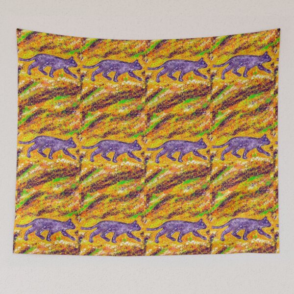 Item preview, Purple cat designed and sold by Marble1212.