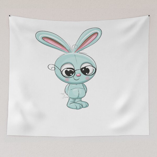 Item preview, Bunny Rabbit Awesome Cute Kawaii Cartoon designed and sold by FiveNiches.