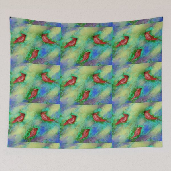 Item preview, Cardinals morning light - cardinal art designed and sold by Marble1212.