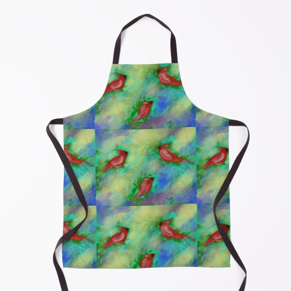 Item preview, Cardenales luz de la mañana - cardinal art designed and sold by Marble1212.