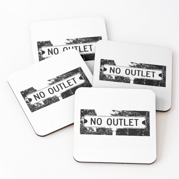 Item preview, A Street Sign Named No Outlet designed and sold by jcwest.