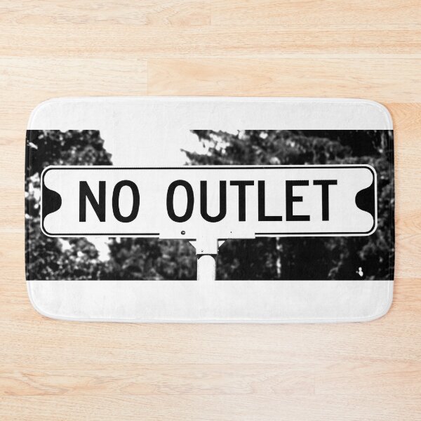 Item preview, A Street Sign Named No Outlet designed and sold by jcwest.