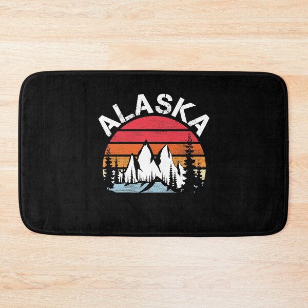 Item preview, Alaska Mountain Vintage Retro designed and sold by Nabells.
