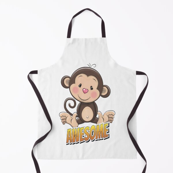 Item preview, Monkey Awesome Cute Kawaii Cartoon designed and sold by FiveNiches.