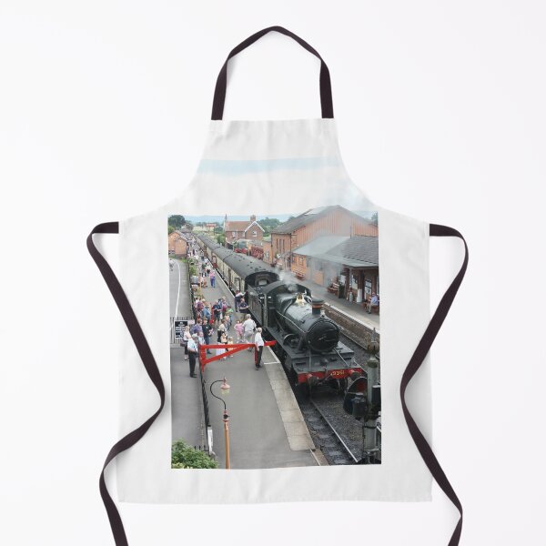 Item preview, Steam train at Bishops Lydeard station, Somerset, UK designed and sold by photoslot.